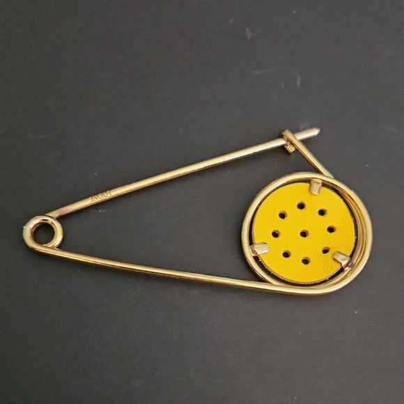 Loewe Safety Pin Bag Charm Brooches